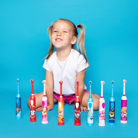 Psi Patrol Szczoteczka oscylacyjna dla dzieci KOSMO różowa
