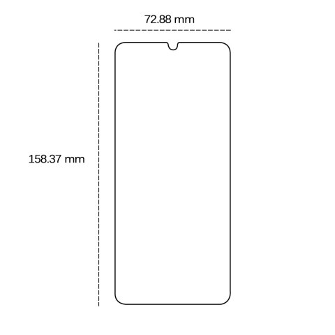 Szkło hartowane 2,5D do Samsung Galaxy A26 5G