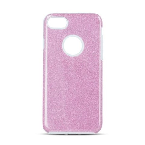Nakładka Glitter 3w1 do iPhone 12 / 12 Pro 6,1" różowa