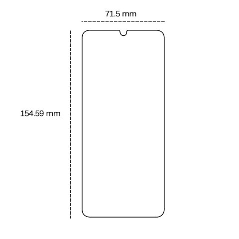 Szkło hartowane 2,5D do Samsung Galaxy A24 5G / M34 5G