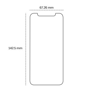 Szkło hartowane 2,5D do iPhone 12 / 12 Pro 6,1"