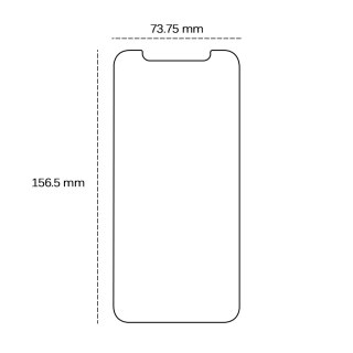 Szkło hartowane 2,5D do iPhone 12 Pro Max 6,7"