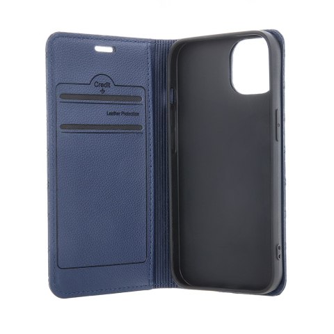 Etui Smart Caro do Samsung Galaxy A56 5G granatowe