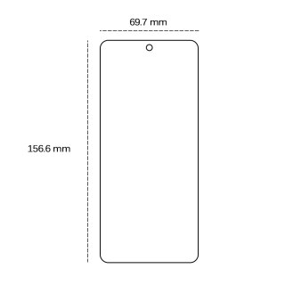Szkło hartowane 2,5D do Xiaomi Redmi Note 14 4G / 14 5G