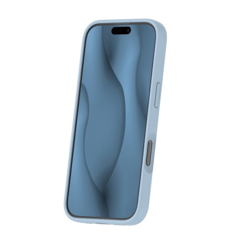 Nakładka Silicone Thin Mag do iPhone 16 Pro 6,3" jasnoniebieska