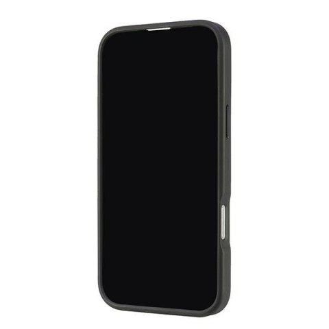 Audi nakładka Genuine Leather MagSafe do iPhone 16 Pro Max 6.9" czarno-czerwona