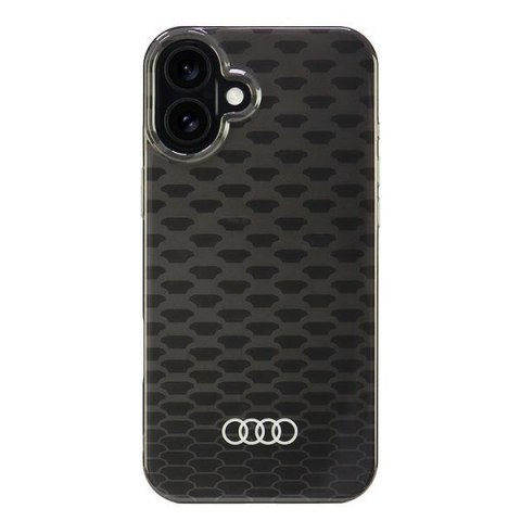 Audi nakładka IML Stitching Pattern MagSafe do iPhone 16 Plus 6.7" czarna
