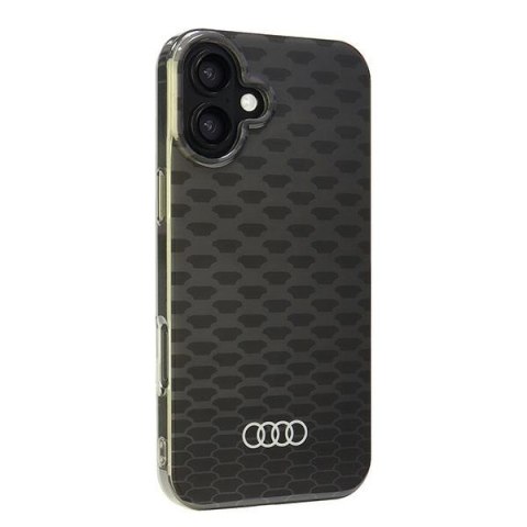 Audi nakładka IML Stitching Pattern MagSafe do iPhone 16 Plus 6.7" czarna