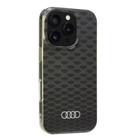 Audi nakładka IML Stitching Pattern MagSafe do iPhone 16 Pro 6.3" czarna