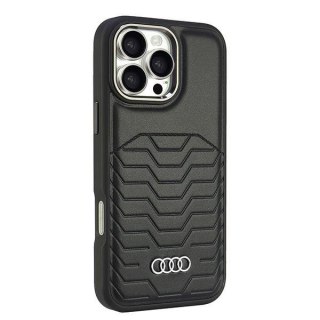 Audi nakładka Synthetic Leather MagSafe do iPhone 16 Pro Max 6.9" czarna