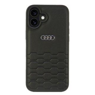 Audi nakładka Synthetic Leather do iPhone 16 Plus 6.7" czarna