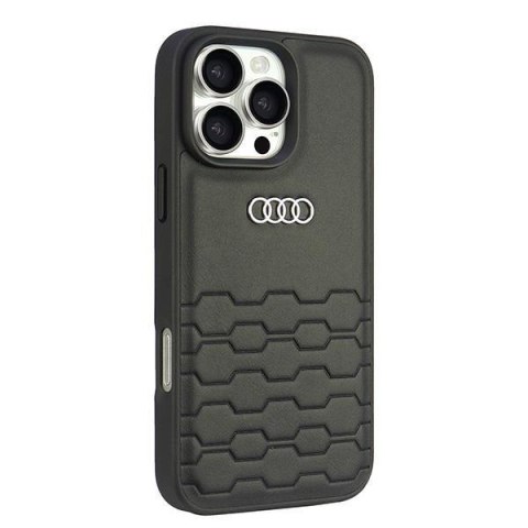 Audi nakładka Synthetic Leather do iPhone 16 Pro Max 6.9" czarna