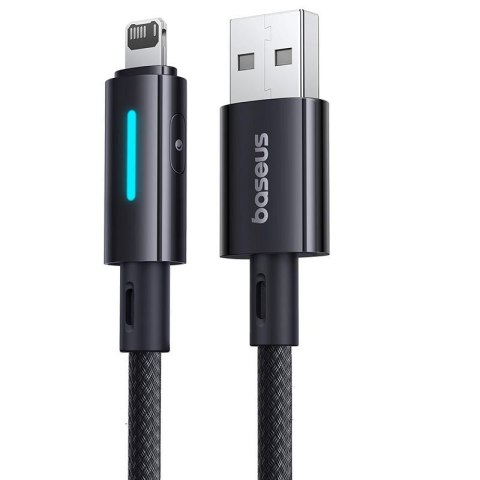 Baseus Lit kabel USB - Lightning 1m 2.4A kosmiczna Czerń