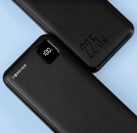 Forever power bank TB-300L PD QC 22,5W 20000 mAh czarny