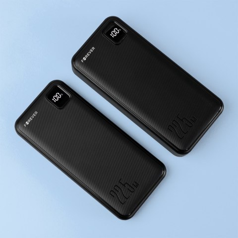 Forever power bank TB-300L PD QC 22,5W 20000 mAh czarny