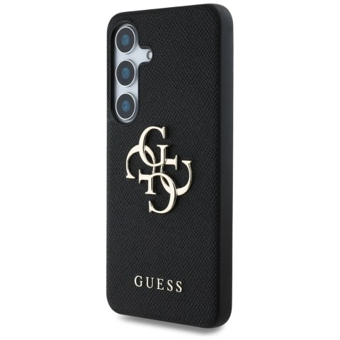 Guess nakładka HC PU Grained Big 4G and Classic Logo do Samsung Galaxy S25 Plus czarna