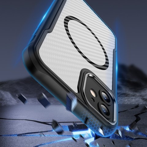 Nakładka Defender Carbon Mag do iPhone 11 czarna