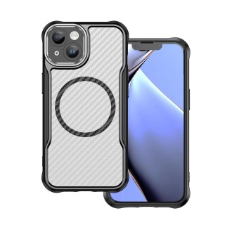Nakładka Defender Carbon Mag do iPhone 13 6,1" czarna