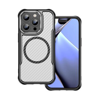 Nakładka Defender Carbon Mag do iPhone 14 Pro Max 6,7" czarna