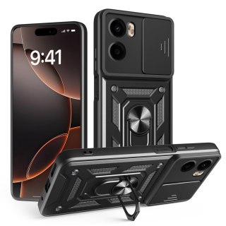 Nakładka Defender Slide do Motorola Moto E15 / G05 czarna