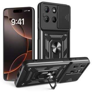 Nakładka Defender Slide do Motorola Moto G15 czarna