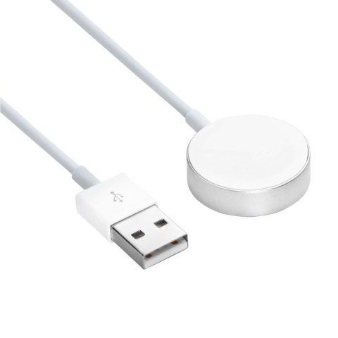 Akyga Kabel do ładowania Apple Watch Ultra 2 / Series 9/8/7/6/5/4/3/2/1 AK-SW-44 aluminiowy 1m