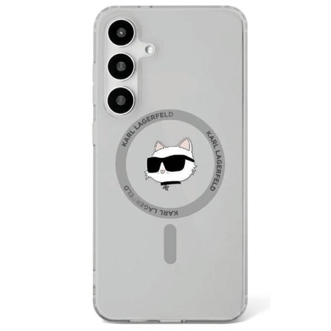 Karl Lagerfeld nakładka HC Magnetic IML Metal Choupette Head do Samsung Galaxy S25 czarna