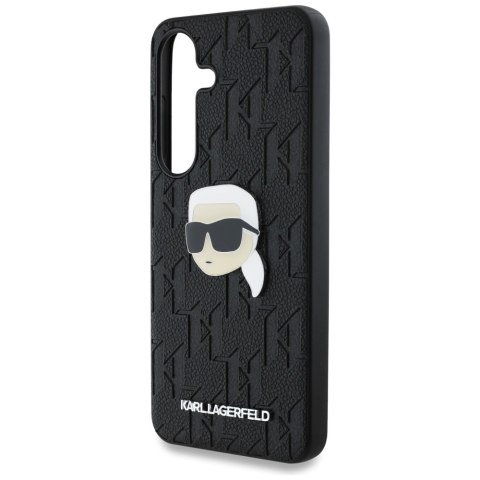 Karl Lagerfeld nakładka HC PU Monogram K. Head Pin do Samsung Galaxy S25 Plus czarna