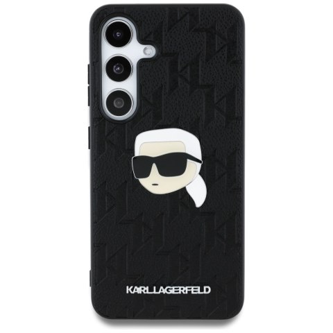 Karl Lagerfeld nakładka HC PU Monogram K. Head Pin do Samsung Galaxy S25 czarna