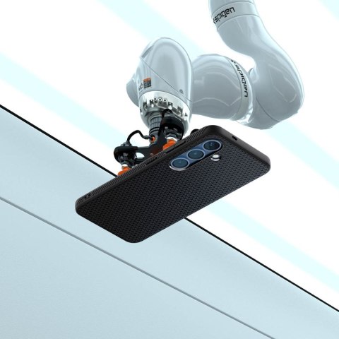 Spigen nakładka Liquid Air do Samsung Galaxy S25 Matowa Czarna