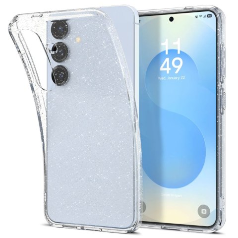 Spigen nakładka Liquid Crystal do Samsung Galaxy S25+ Błyszcząca Przezroczysta