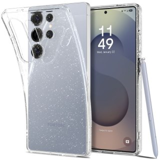 Spigen nakładka Liquid Crystal do Samsung Galaxy S25 Ultra Błyszcząca Przezroczysta