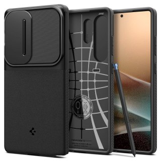 Spigen nakładka Optik Armor do Samsung Galaxy S25 Ultra Czarna