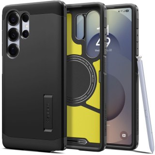 Spigen nakładka Tough Armor MagSafe do Samsung Galaxy S25 Ultra Czarna