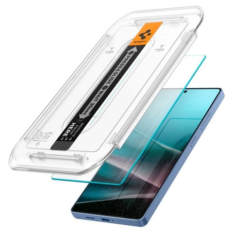 Spigen szkło hartowane Spigen Glas.Tr "EZ Fit" 2-Pack do Samsung Galaxy S25 Ultra Przezroczyste
