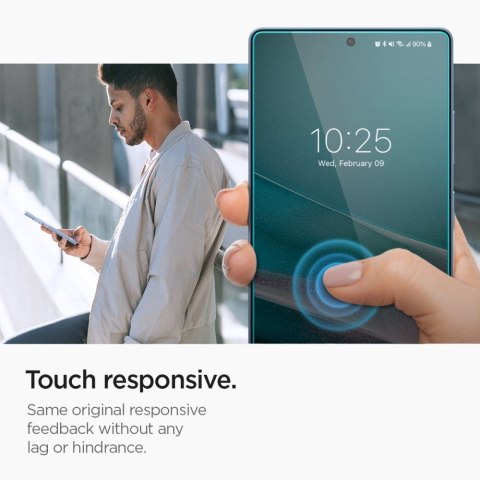 Spigen szkło hartowane Spigen Glas.Tr "EZ Fit" 2-Pack do Samsung Galaxy S25 Ultra Przezroczyste