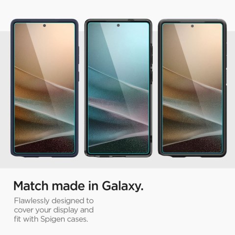 Spigen szkło hartowane Spigen Glas.Tr "EZ Fit" 2-Pack do Samsung Galaxy S25 Ultra Przezroczyste