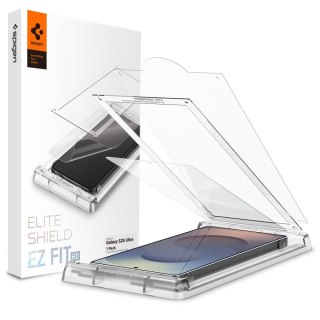 Spigen szkło hybrydowe Elite Shield "EZ Fit" do Samsung Galaxy S25 Ultra Przezroczyste