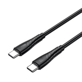 BWOO kabel USB-C - USB-C 60W BO-X318 1m czarny