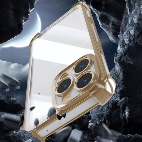 Nakładka Anti Shock Chrome do Samsung Galaxy A15 4G / A15 5G złota