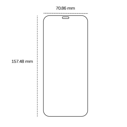 Szkło hartowane 2,5D do Honor 400