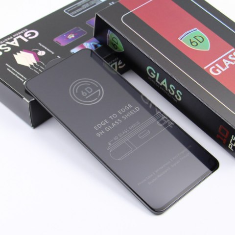 Szkło hartowane 6D do Samsung Galaxy S22 / S23 czarna ramka 10w1