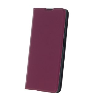 Etui Smart Soft do iPhone 16e burgundowe