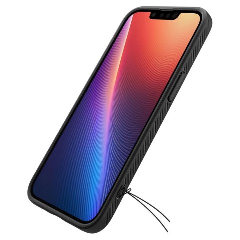 Spigen nakładka Liquid Air do iPhone 16E Czarna Matowa