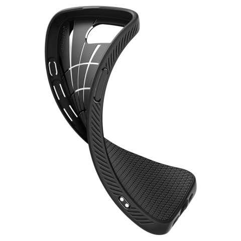 Spigen nakładka Liquid Air do iPhone 16E Czarna Matowa