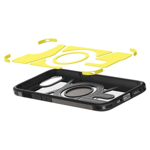 Spigen nakładka Tough Armor Mag MagSafe do iPhone 16E Gunmetal