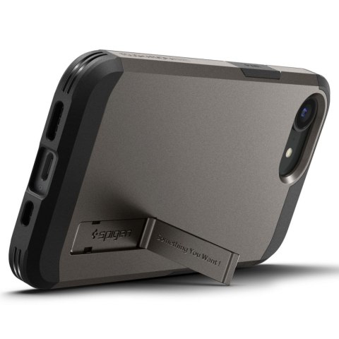 Spigen nakładka Tough Armor Mag MagSafe do iPhone 16E Gunmetal
