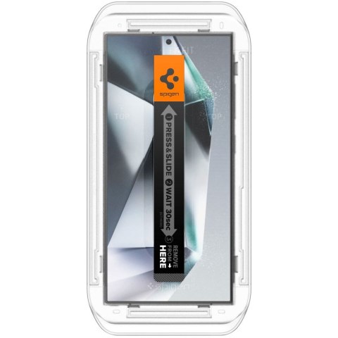 Spigen szkło hartowane Glas.TR „EZ Fit" 2-Pack do Samsung Galaxy S24 Ultra Privacy