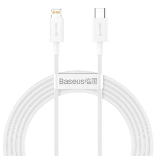 Baseus kabel Superior PD USB-C - Lightning 2,0 m biały 20W