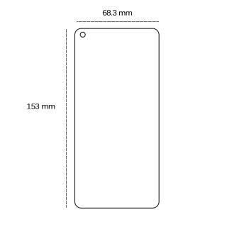 Szkło hartowane 2,5D do Oppo Reno 5 4G / Reno 5 5G / Reno 5K 5G / Find X3 Lite